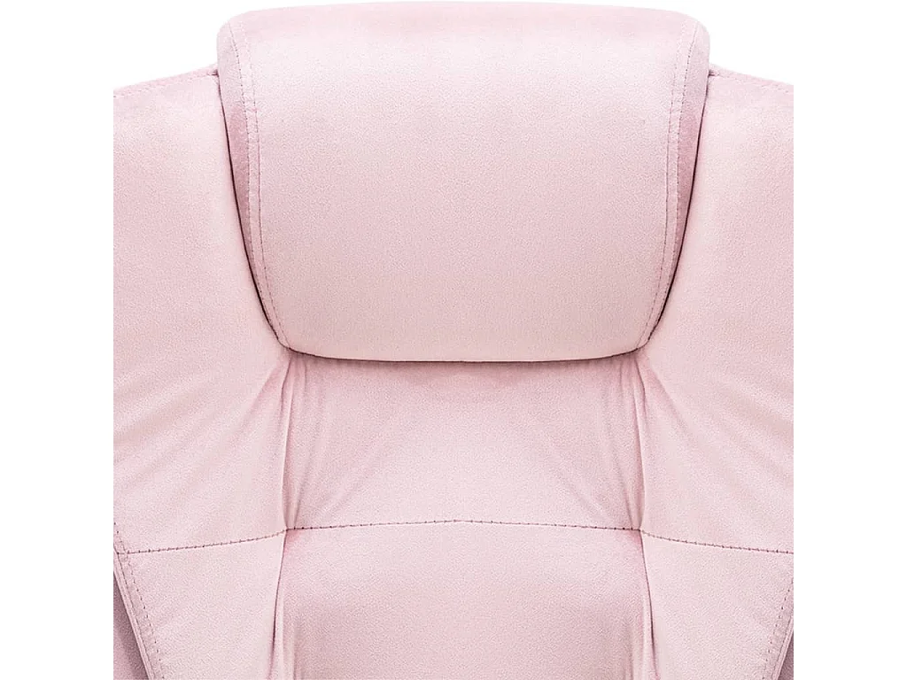 Cadeira de escritório veludo rosa