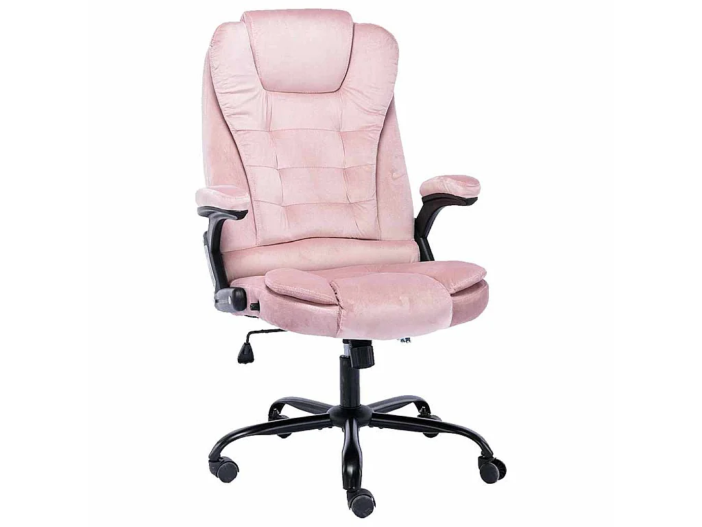 Chaise de bureau Rose Velours