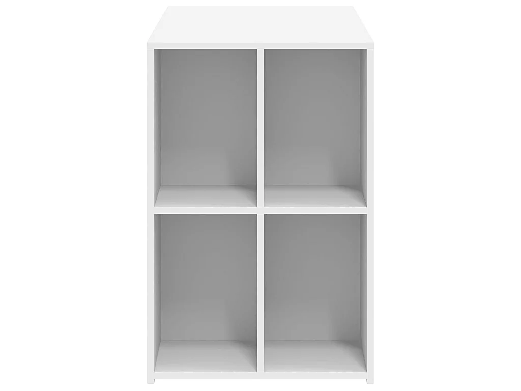 Bureau 102x50x75 cm bewerkt hout wit