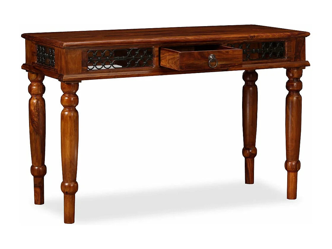 Table d'écriture Bois massif de Sesham 120 x 50 x 76 cm