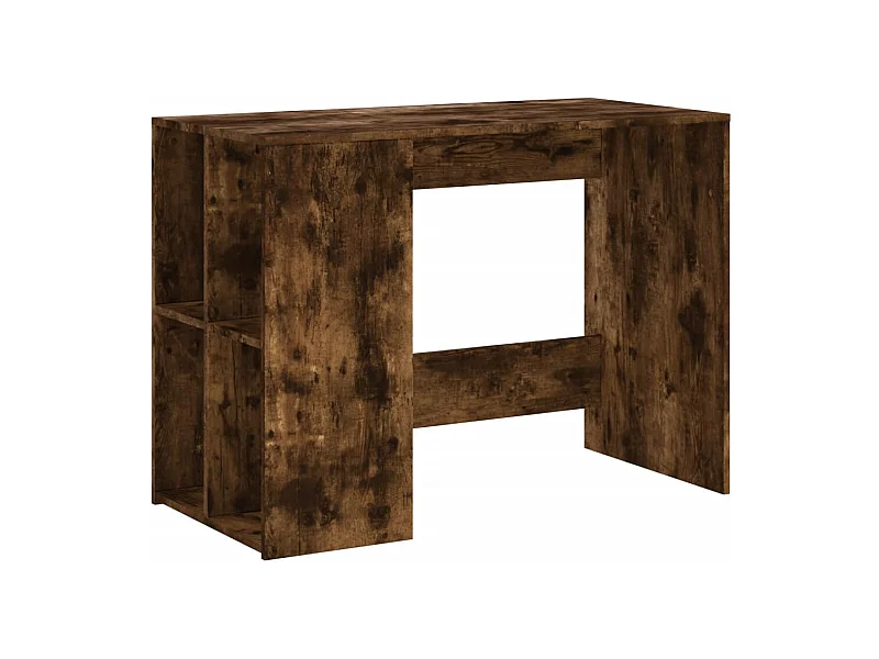 Schreibtisch Räuchereiche 102x50x75 cm Holzwerkstoff