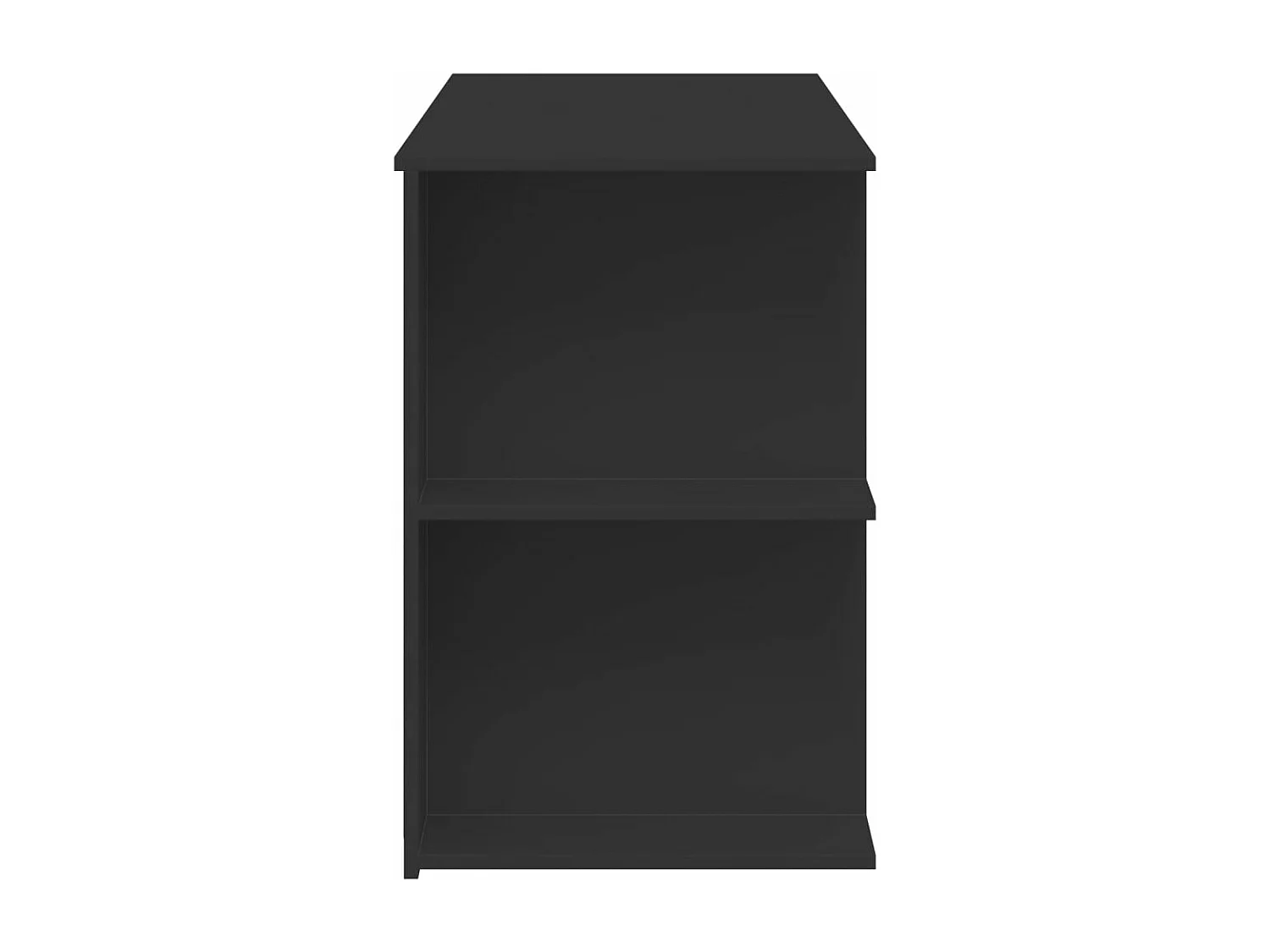 Bureau noir 140x50x75 cm bois d'ingénierie