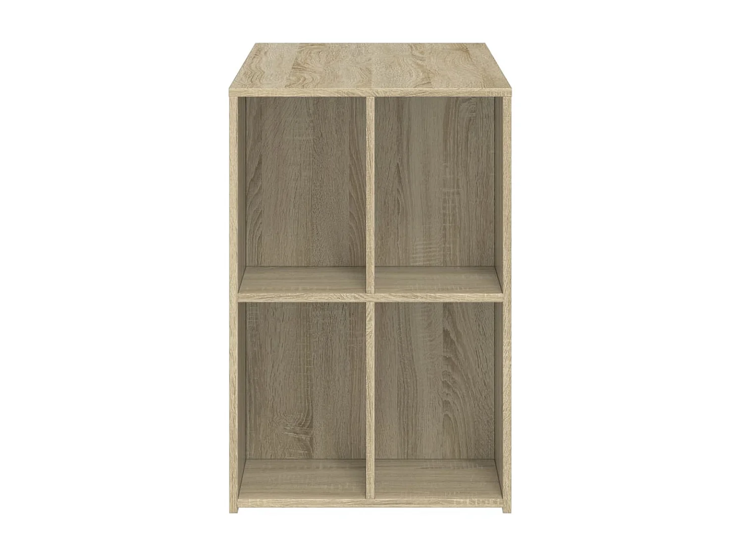 Bureau chêne sonoma 102x50x75 cm bois d'ingénierie