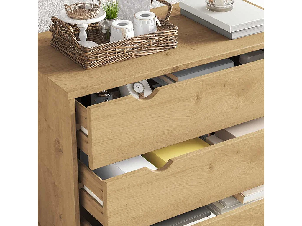 Schubladenschrank OTTA 76,5x39,5x90 cm Massivholz