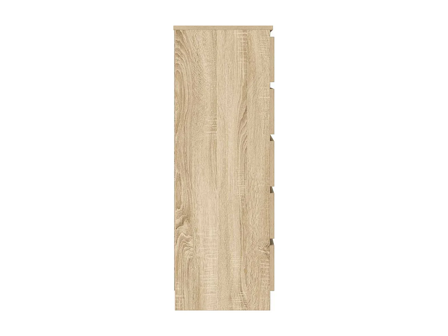 Cassettiera Rovere Sonoma 60x36x103 cm in Legno Multistrato