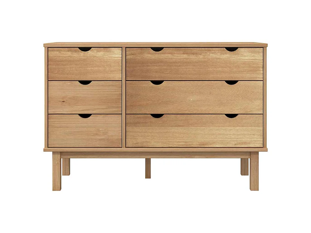 Commode OTTA 111x43x73,5 cm bois de pin massif