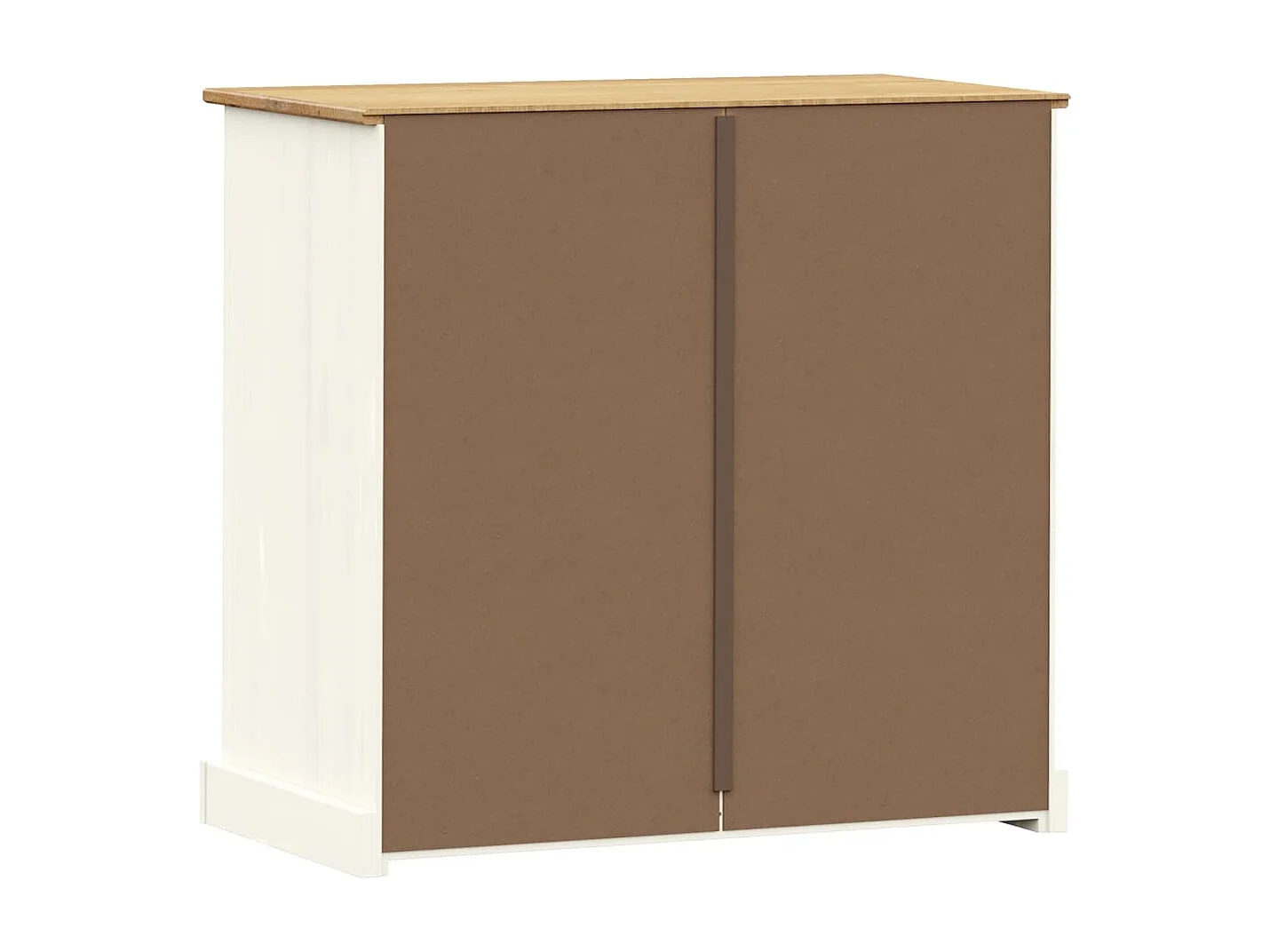 Armário com gavetas VIGO 80x40x76 cm pinho maciço branco