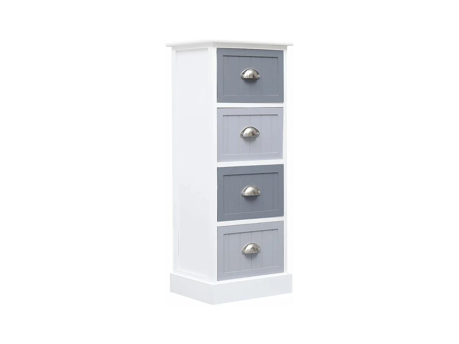 Beistellschrank 35x30x90 cm Massivholz Paulownia