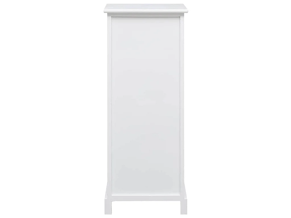 Beistellschrank 35x30x90 cm Massivholz Paulownia