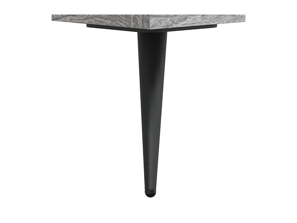 Commode sonoma gris 69,5 x 34 x 90 cm bois d'ingénierie