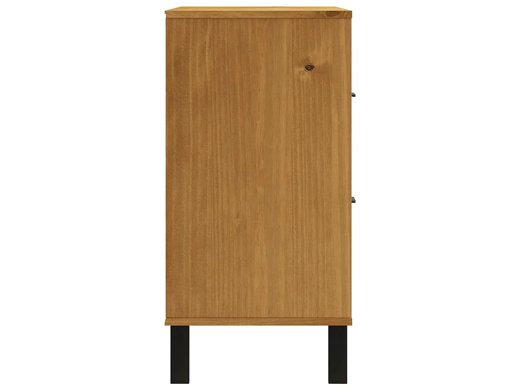 Commode FLAM 80x40x80 cm bois de pin massif