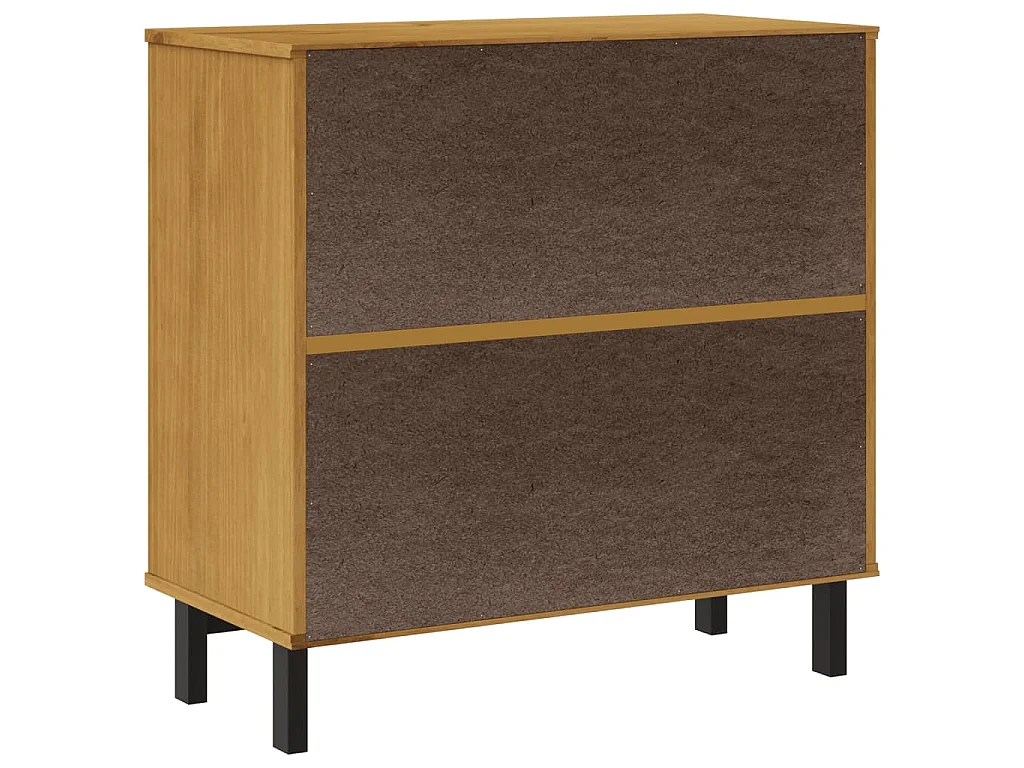 Commode FLAM 80x40x80 cm bois de pin massif
