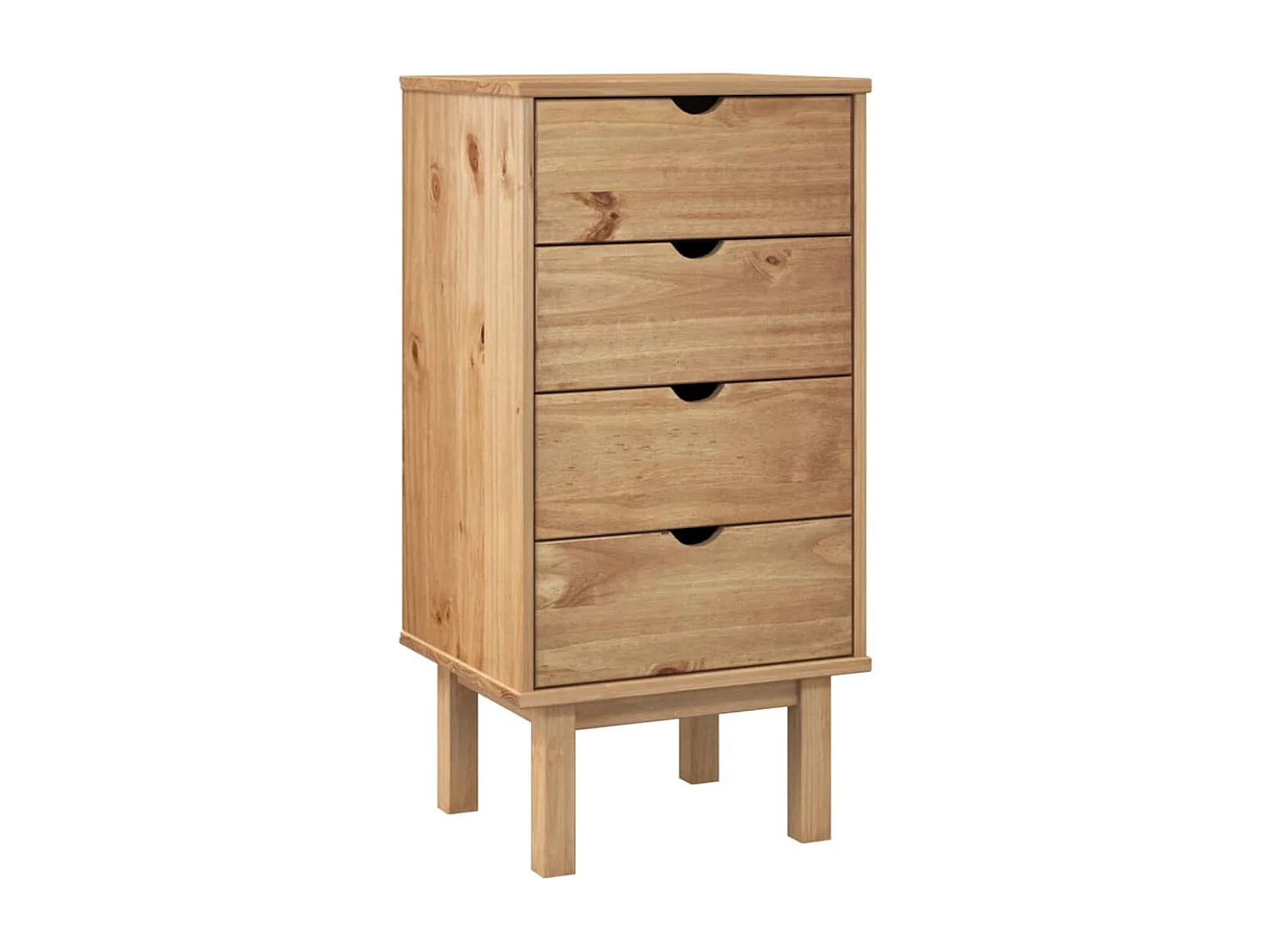 Ladekast OTTA 45x39x90 cm massief grenenhout