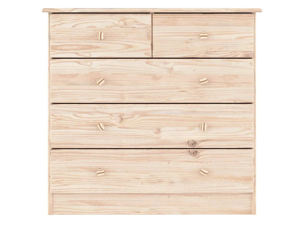 Ladekast ALTA 77x35x73 cm massief grenenhout