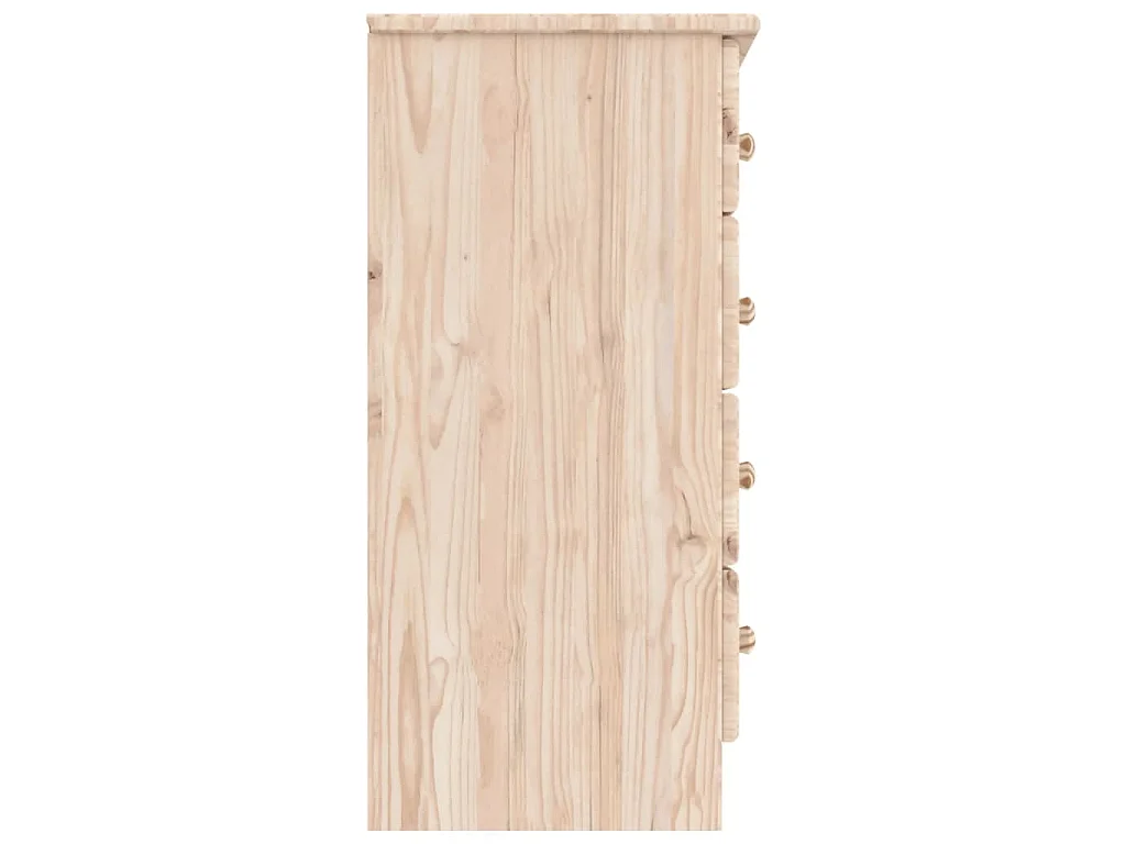 Ladekast ALTA 77x35x73 cm massief grenenhout