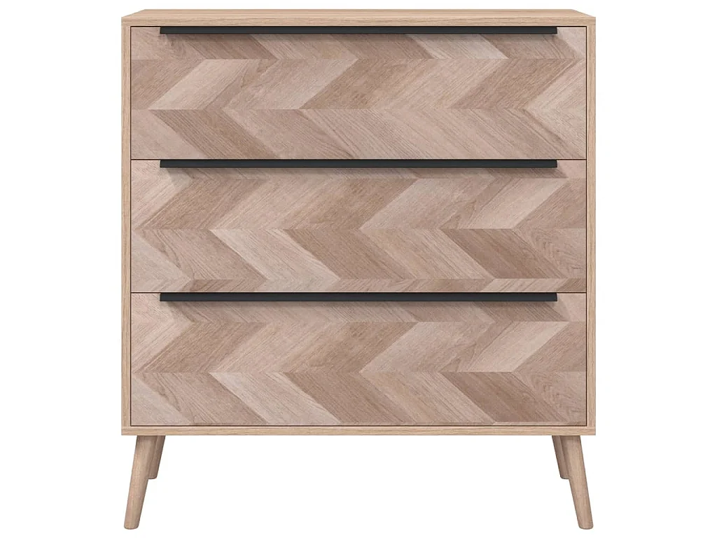 Kommode Lusk 03A Sonoma-Eiche 80x38,5x87 cm