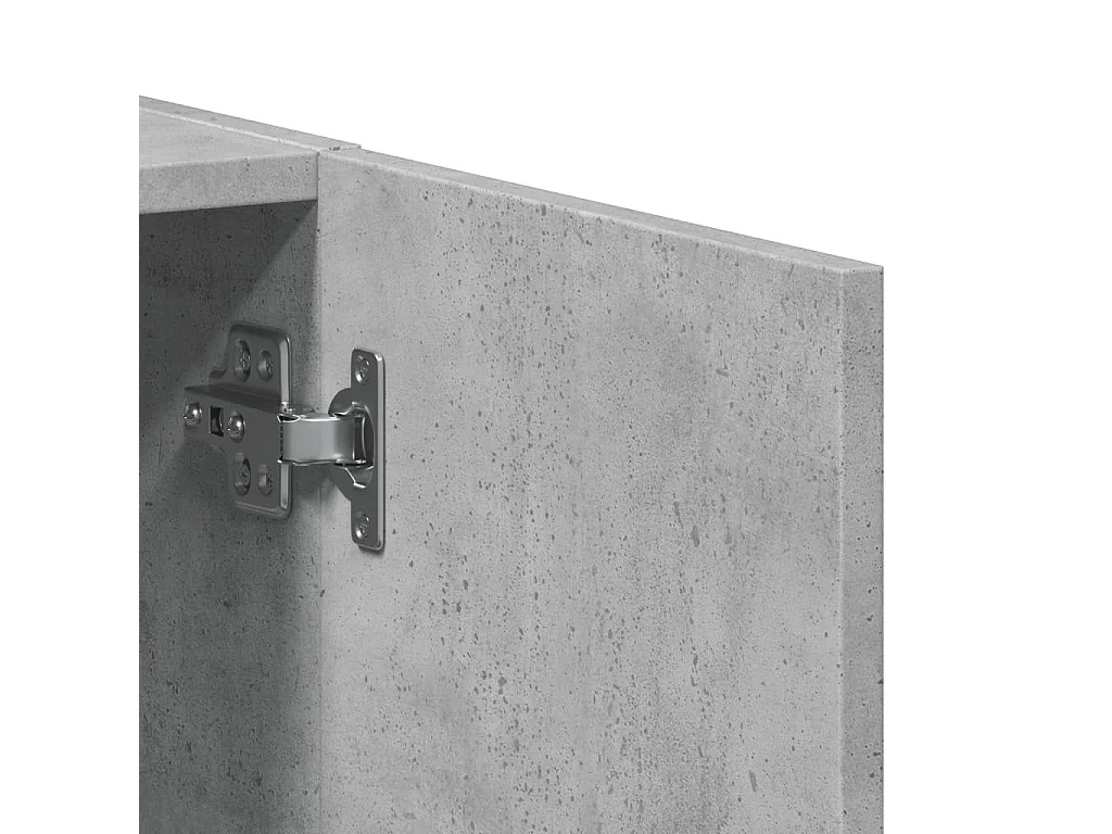 Armario archivador madera ingeniería gris hormigón 60x32x115 cm