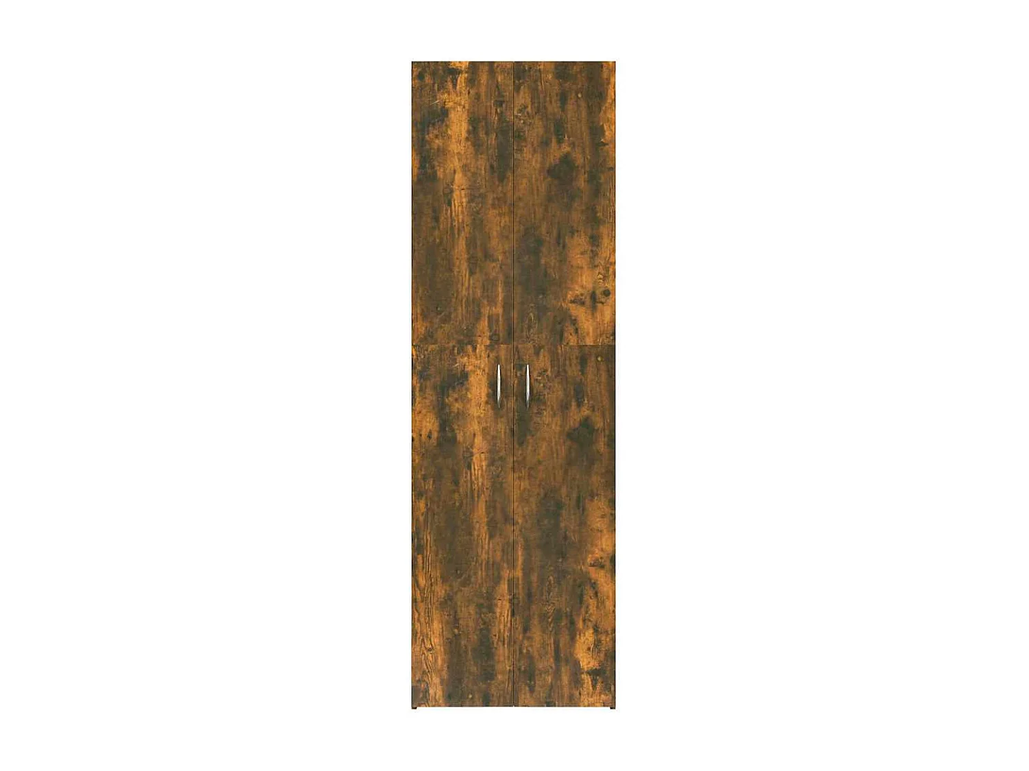 Armadio per Ufficio Rovere Fumo 60x32x190 cm Legno Multistrato