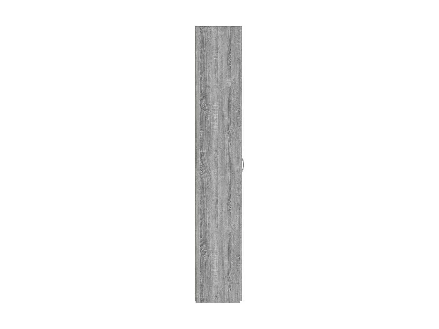Armoire de bureau Sonoma gris 60x32x190 cm Bois d'ingénierie