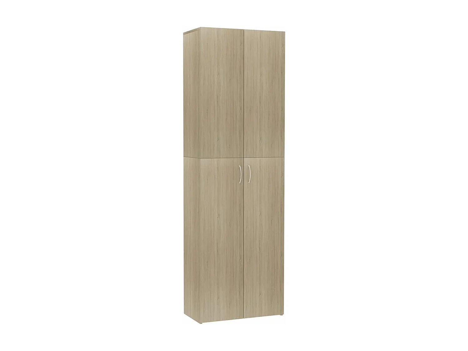 Büroschrank Sonoma-Eiche 60x32x190 cm Holzwerkstoff