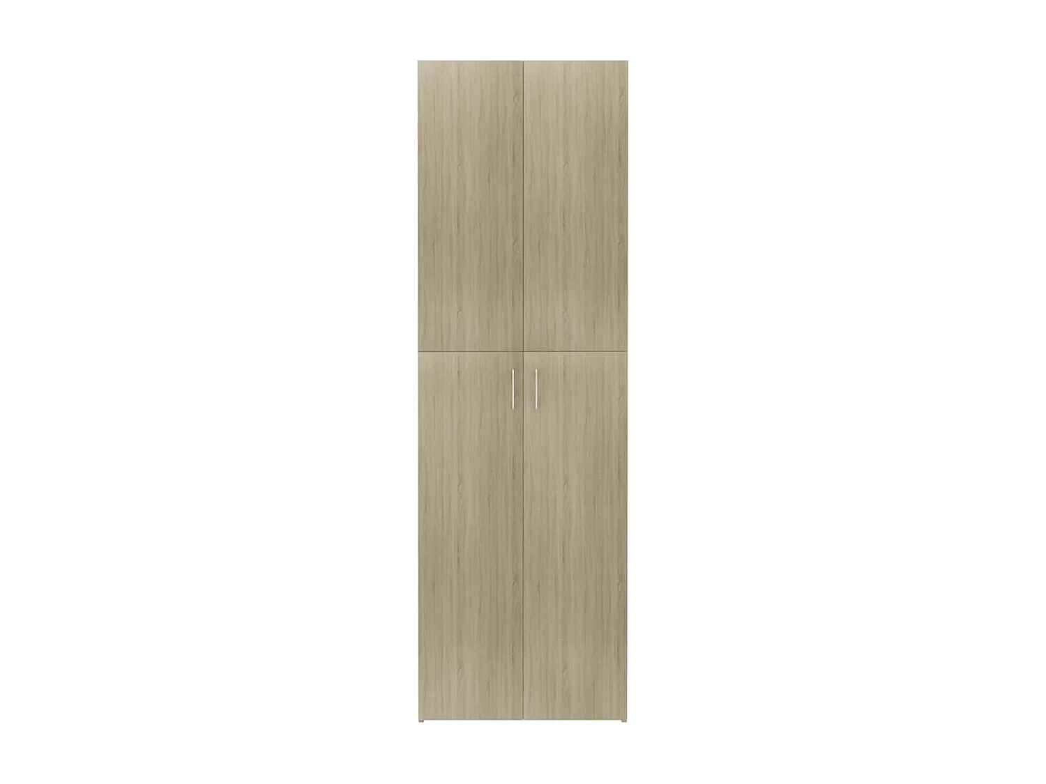 Büroschrank Sonoma-Eiche 60x32x190 cm Holzwerkstoff