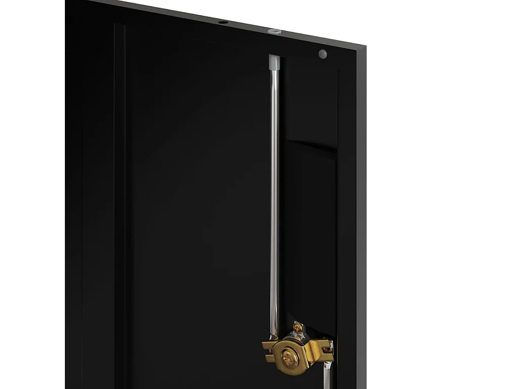 Classeur noir 90x40x40 cm acier