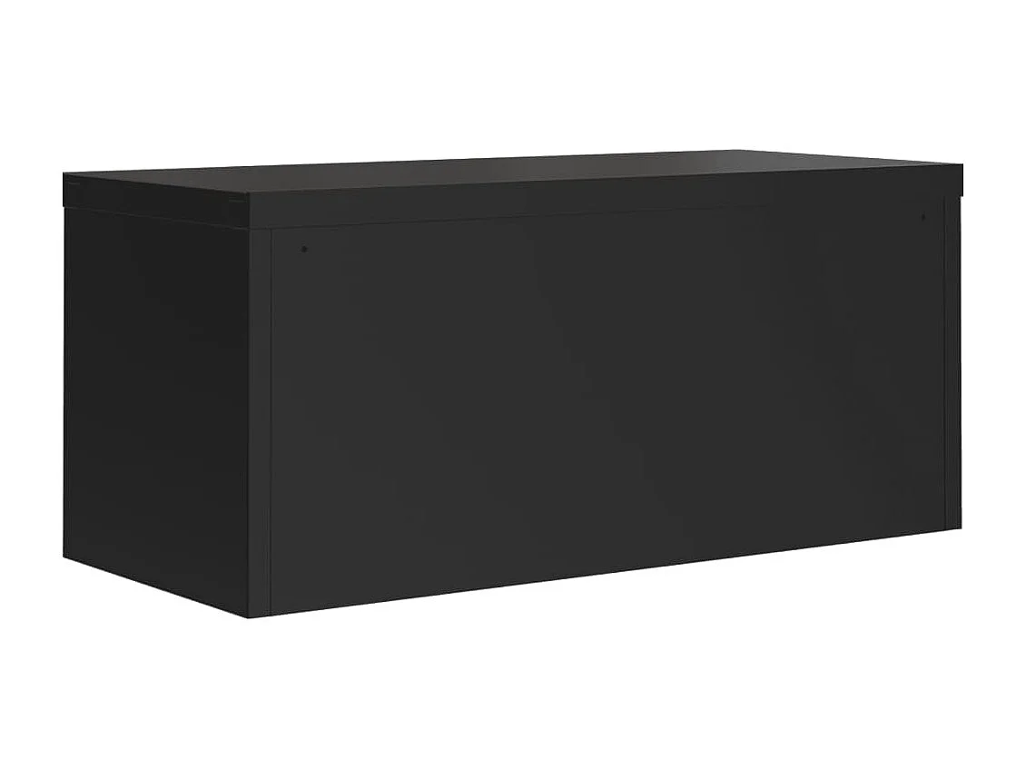 Classeur noir 90x40x40 cm acier