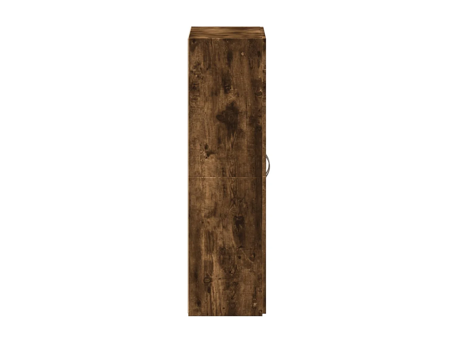 Schedario Rovere Fumo 60x32x115 cm in Legno Multistrato