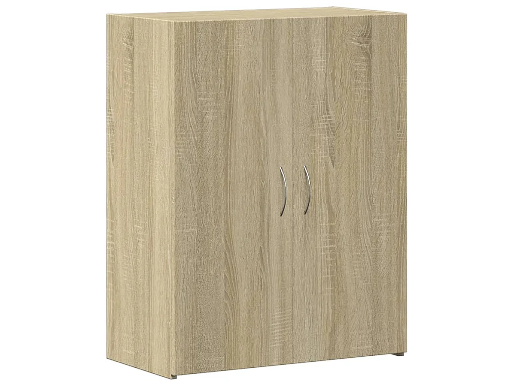 Armario archivador madera ingeniería roble Sonoma 60x32x77,5 cm