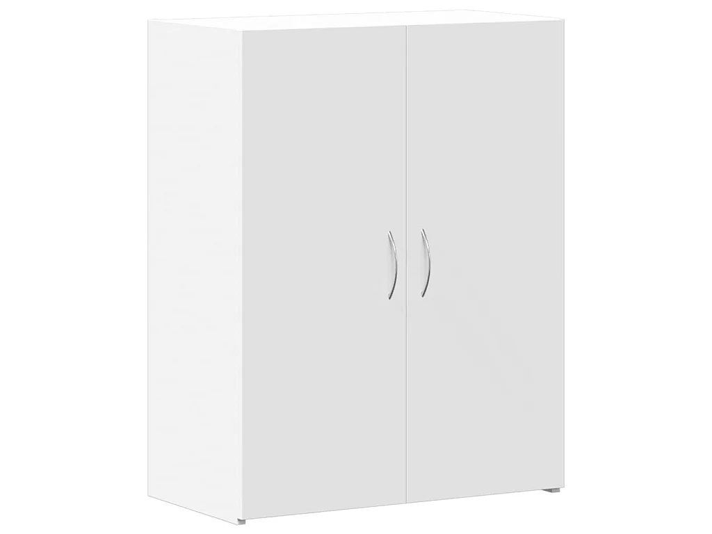 Archiefkast 60x32x77,5 cm bewerkt hout wit