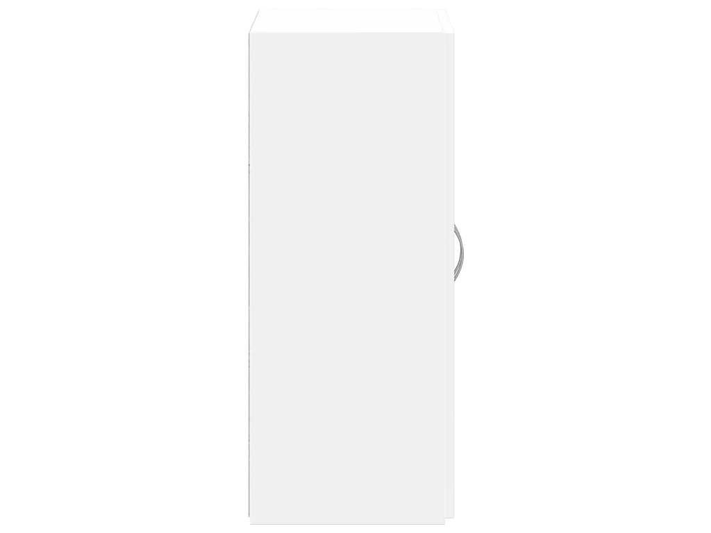 Archiefkast 60x32x77,5 cm bewerkt hout wit