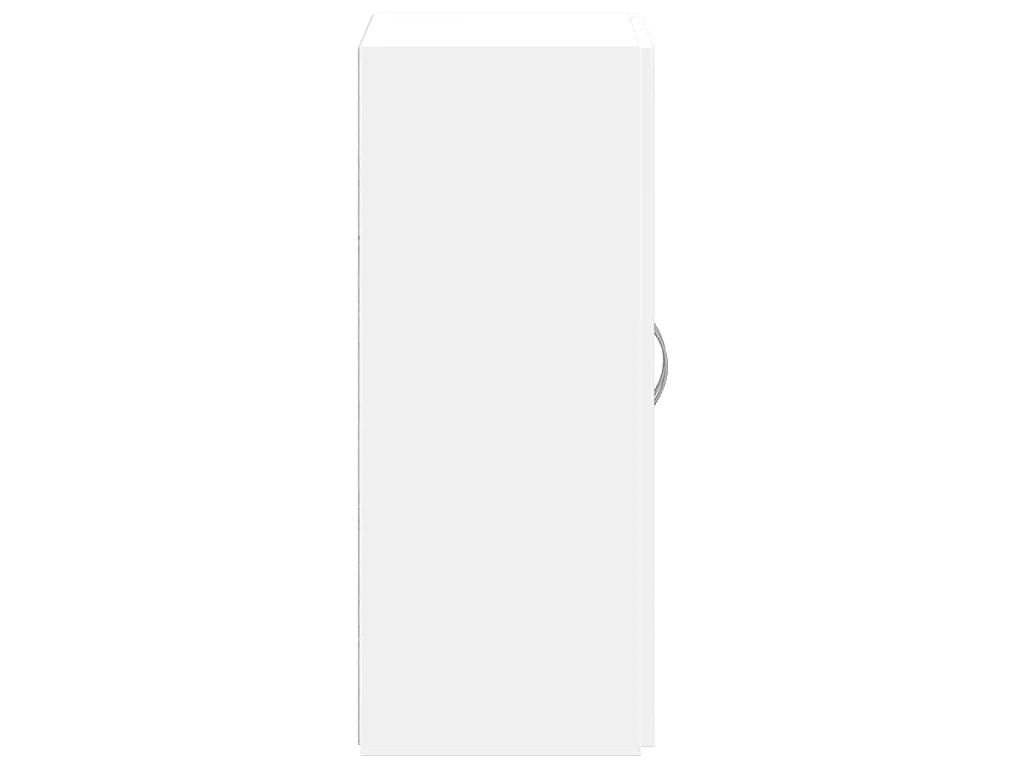 Armario archivador madera de ingeniería blanco 60x32x77,5 cm