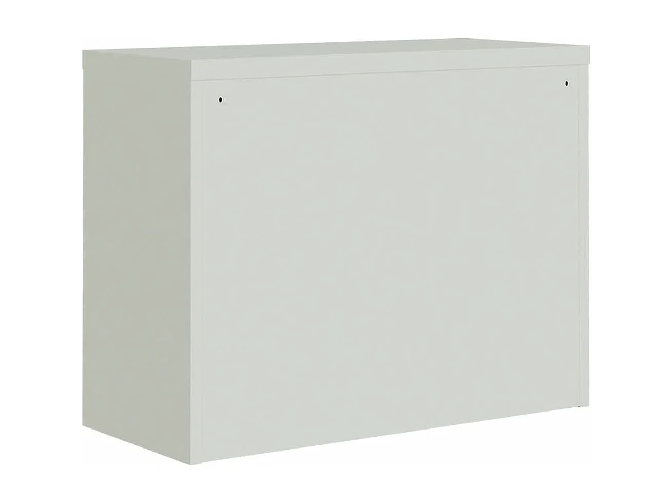 Armadio Classificatore Grigio Chiaro 90x40x70 cm in Acciaio