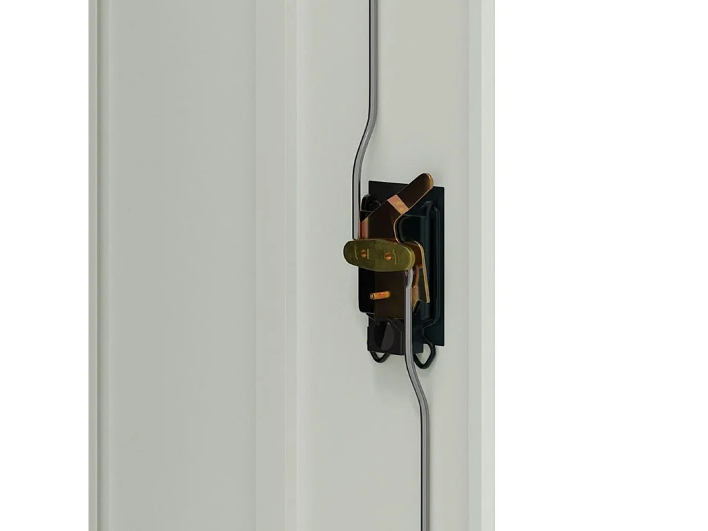 Armadio Classificatore Grigio Chiaro 90x40x70 cm in Acciaio