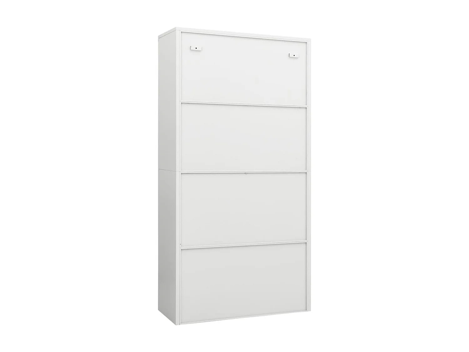 Armoire à casiers Blanc 90x40x180 cm Acier