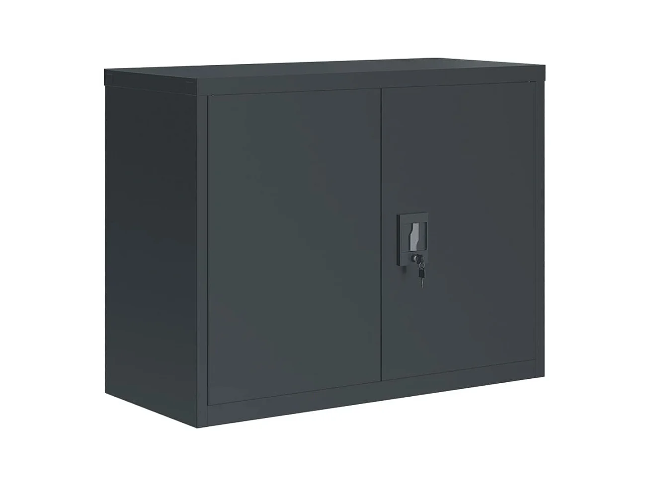 Armadio Classificatore Antracite 90x40x70 cm in Acciaio