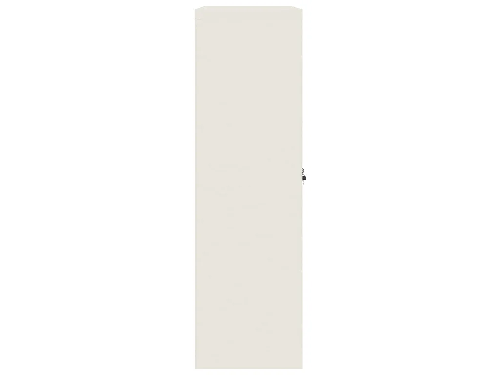 Classeur blanc 90x40x140 cm acier