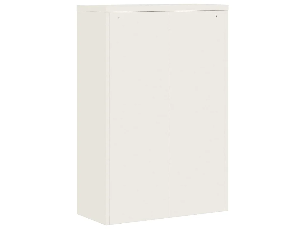 Classeur blanc 90x40x140 cm acier