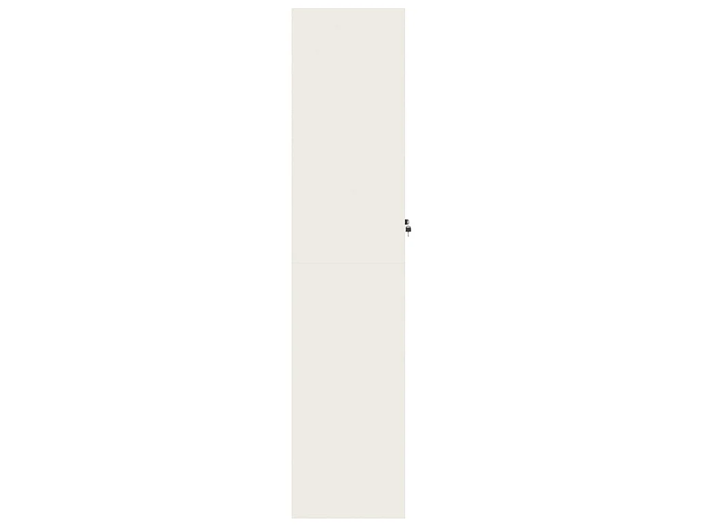Classeur blanc 90x40x180 cm acier