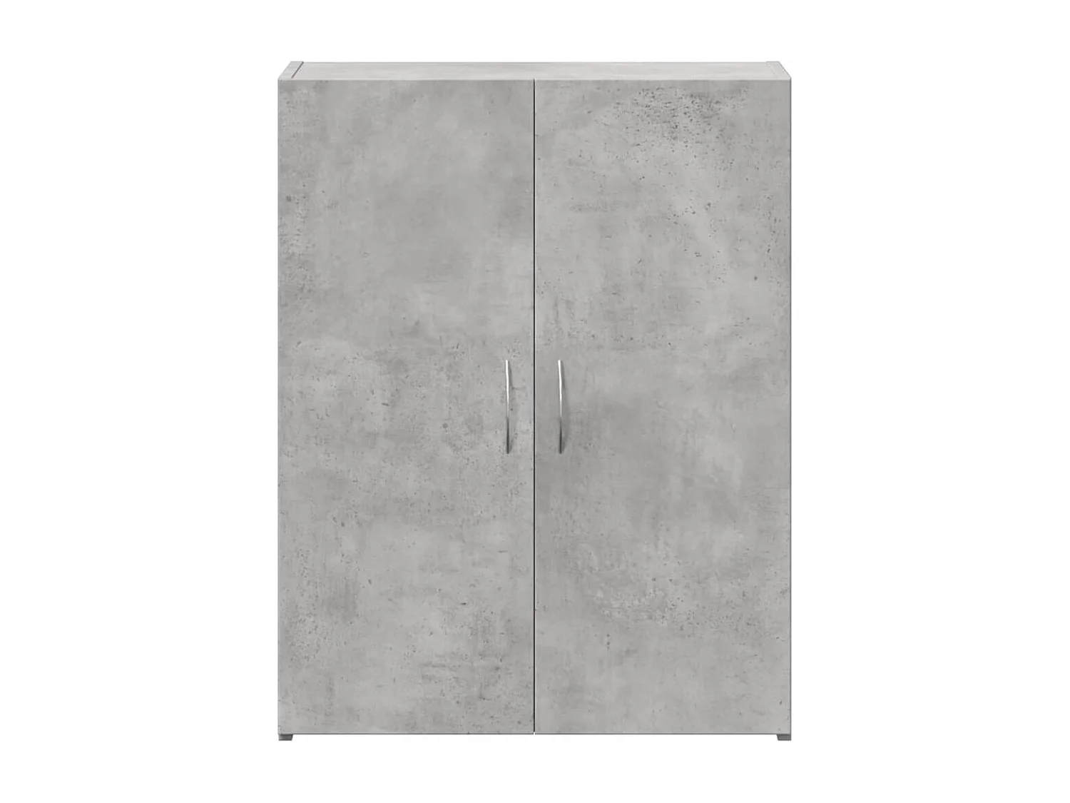 Armoire de classement gris béton bois d'ingénierie