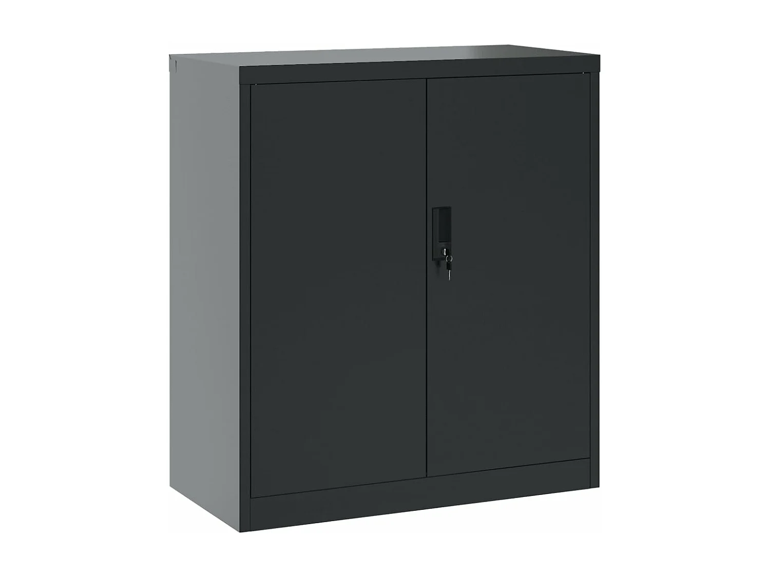 Classeur anthracite 79x40x90 cm acier
