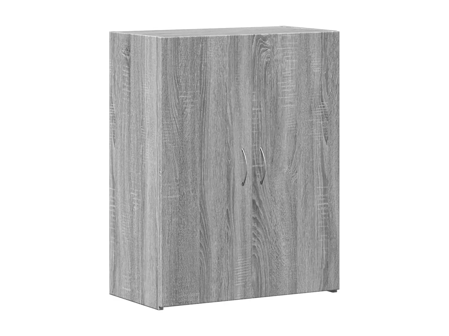 Armoire de classement sonoma gris bois d'ingénierie