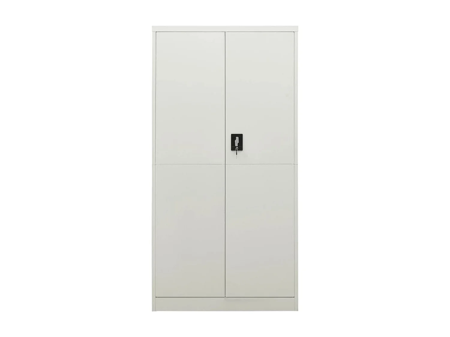 Armoire à casiers Gris clair 90x40x180 cm Acier