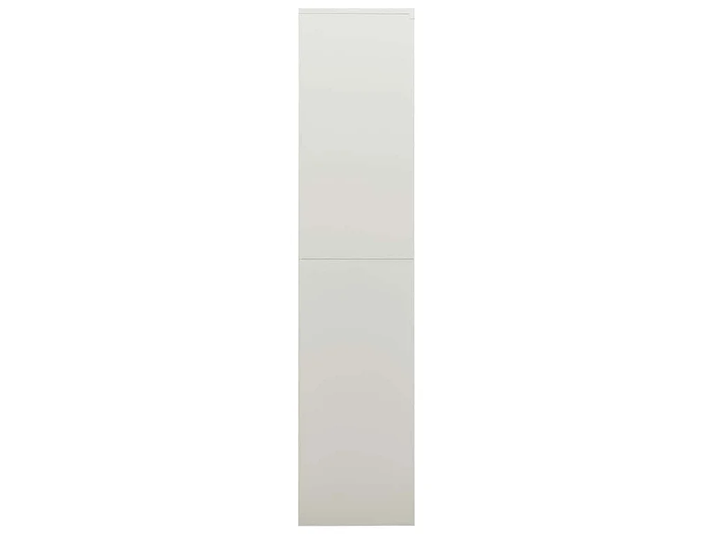 Armoire à casiers Gris clair 90x40x180 cm Acier