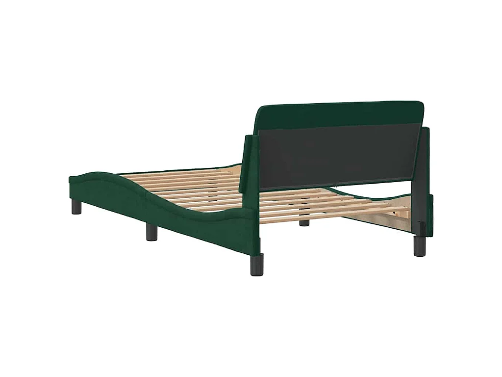 Giroletto Dover Verde Scuro 100x200 cm in Velluto