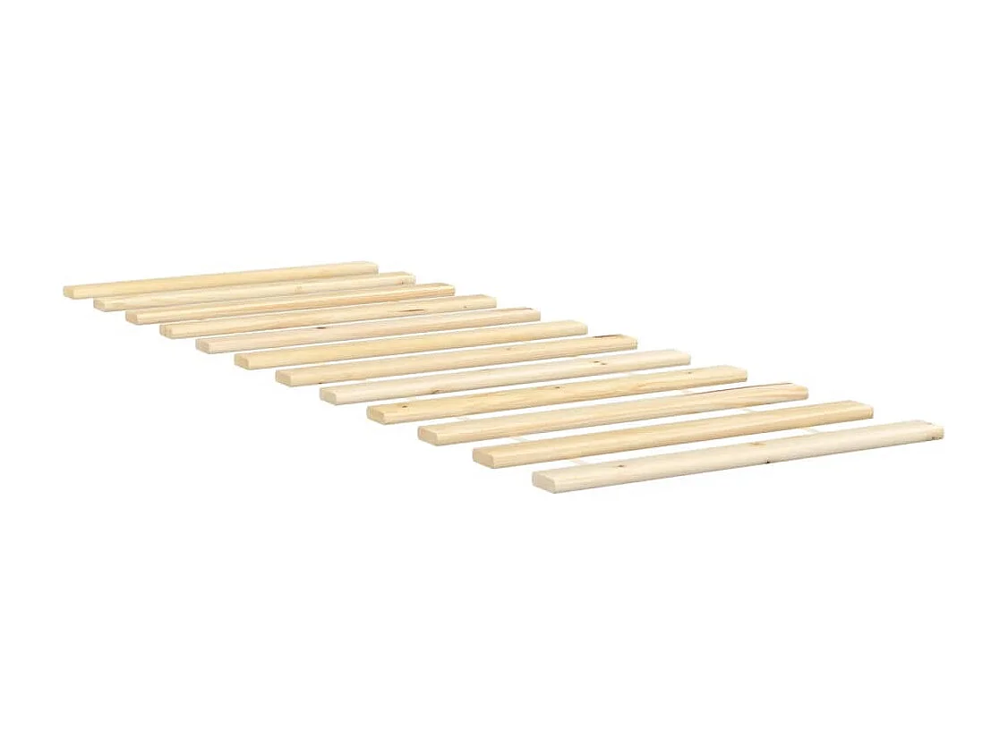 Lattes de lit 70x200 cm bois de pin massif