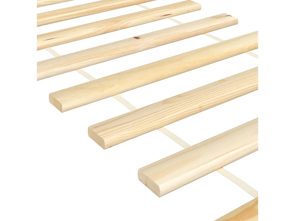 Lattes de lit 70x200 cm bois de pin massif