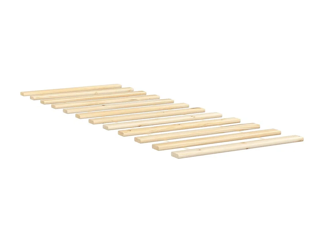 Lattes de lit 70x200 cm bois de pin massif