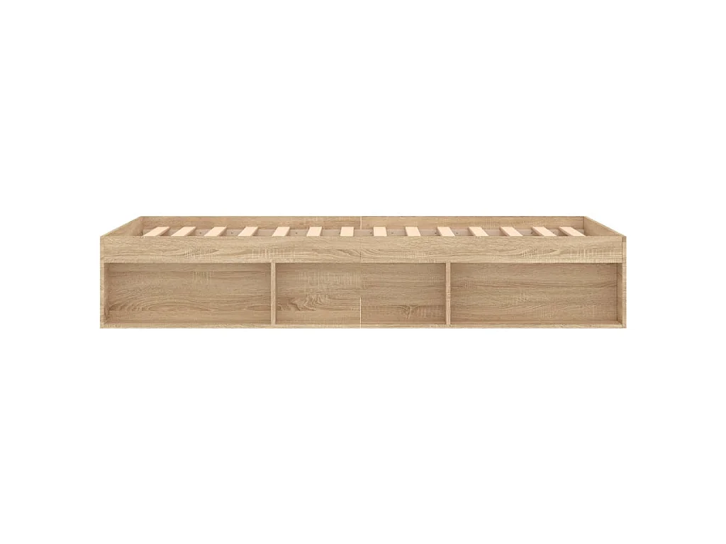 Estrutura de cama 90x200 cm carvalho sonoma