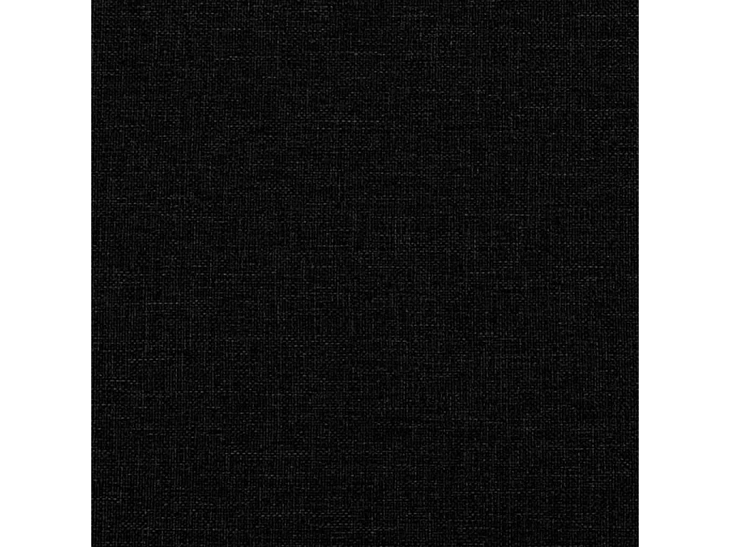 Cama con colchón Dover de tela negro 180x200 cm